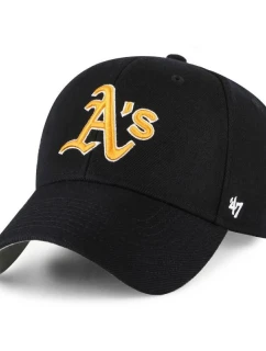 47 Značka Oakland Athletics Zvýšená baseballová čiapka B-MVP18WBV-BKG