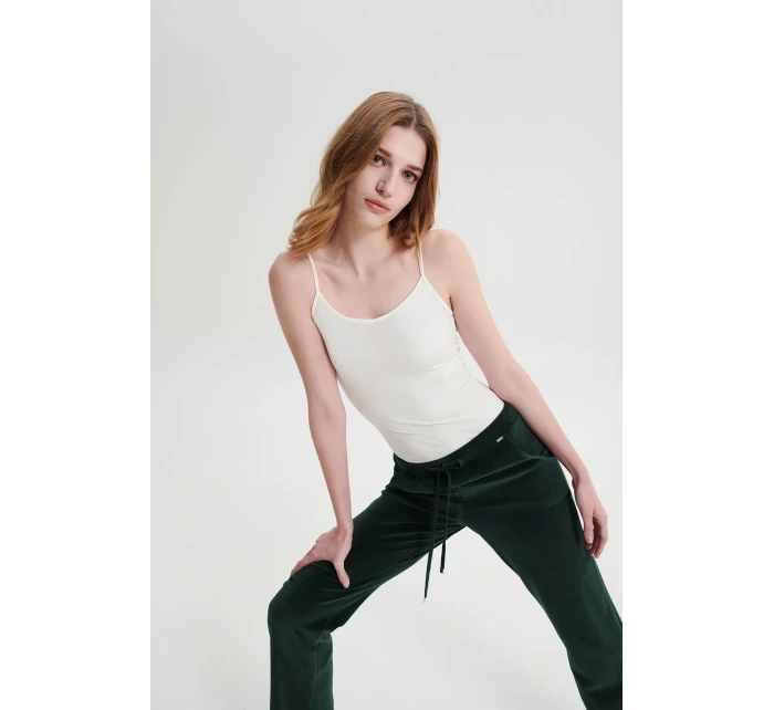 Vamp - Zamatové nohavice s vreckami 21191 - Vamp Vamp - Zamatové nohavice s vreckami 21191 - Vamp