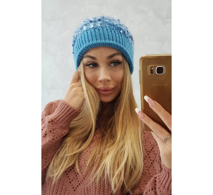 Bublinková čiapočka K219 modrá Bublinková čiapočka K219 modrá