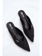 Dámské pantofle s  Big Star Černé model 21686383 - Big Star Shoes