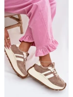 z semiše na masivní platformě Béžové model 22031733 - D&A z semiše na masivní platformě Béžové model 22031733 - D&A