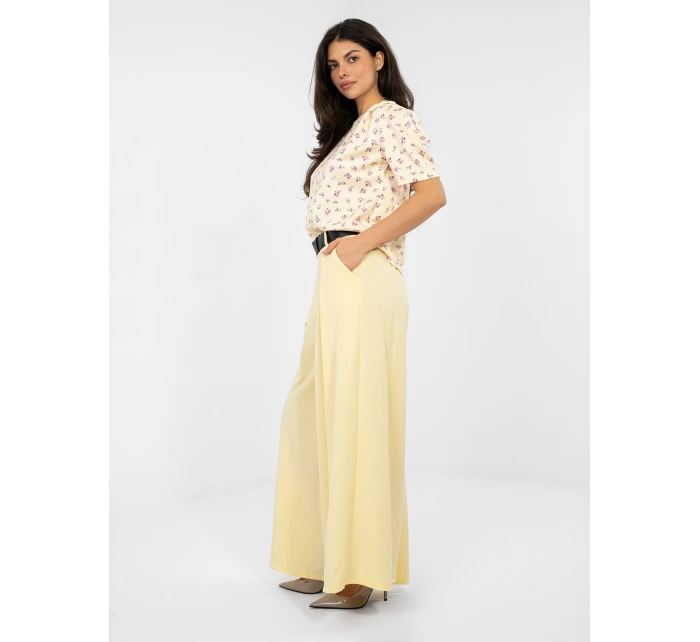 Nohavice IT SP 19963.32 svetložltá