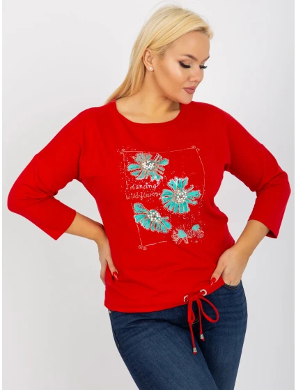 Blúzka RV BZ 8457.47P červená