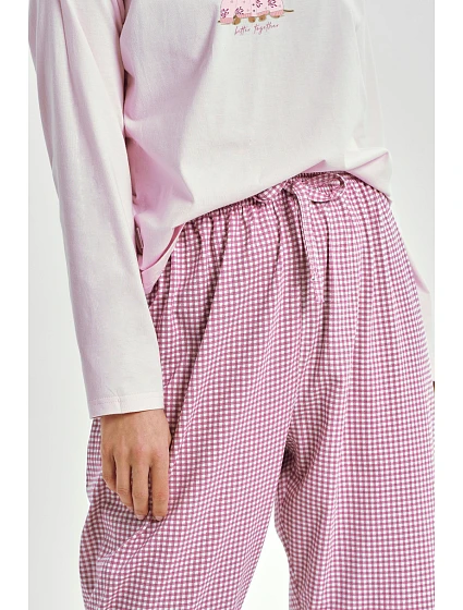 DÁMSKÉ DLOUHÉ PYŽAMO SXL model 21229852 - Taro DÁMSKÉ DLOUHÉ PYŽAMO SXL model 21229852 - Taro