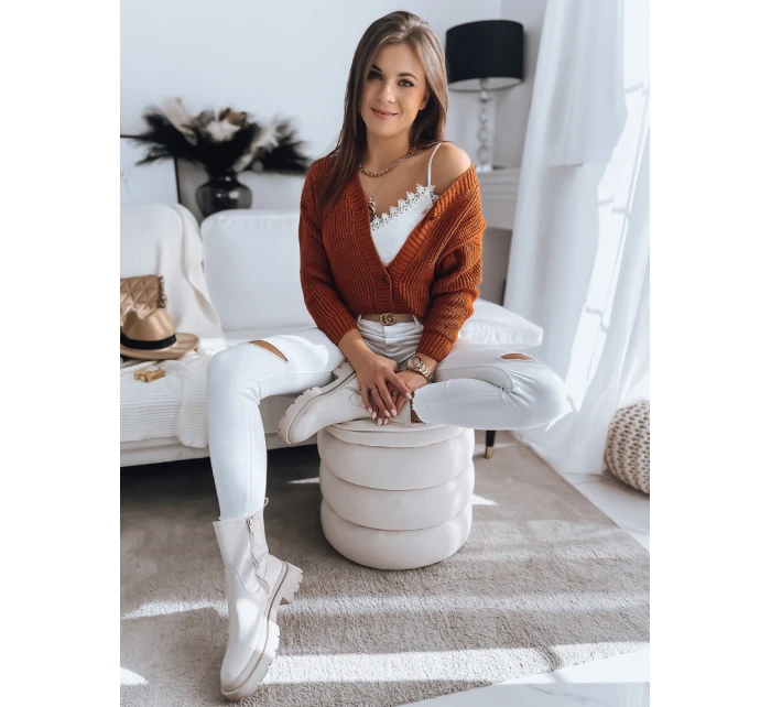 Dámsky sveter MINSTRAL červený FashionStreet MY1612 Dámsky sveter MINSTRAL červený FashionStreet MY1612