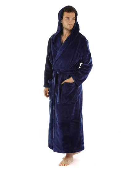 Pánsky župan Siena 3156 Midnight Oversized - Vestis
