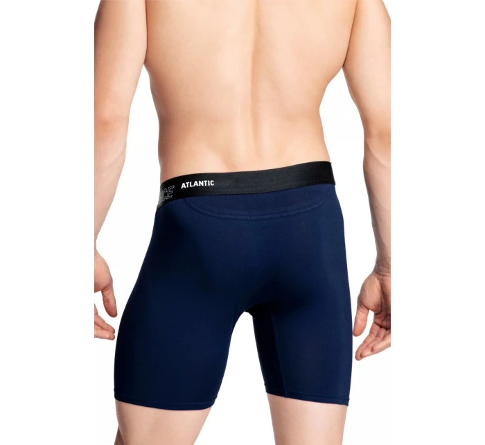 Pánské boxerky model 20735713 Leg long blue - Atlantic Pánské boxerky model 20735713 Leg long blue - Atlantic