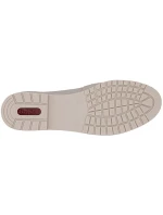 Dámske kožené mokasíny lords beige Rieker 75300-63 Dámske kožené mokasíny lords beige Rieker 75300-63