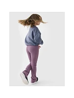 Dievčenská mikina bez kapucne 4F 4FJRSS24TSWSF1331-32S