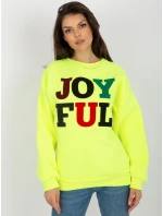 Mikina EM BL 617 5.00X fluo žltá Mikina EM BL 617 5.00X fluo žltá