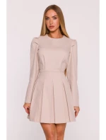 Šaty  béžové model 21296195 - Moe