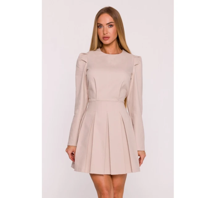 Šaty  béžové model 21296195 - Moe