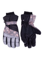 Yoclub Pánske zimné lyžiarske rukavice REN-0263F-A150 Multicolour