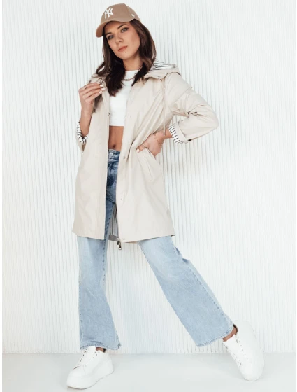 Dámská přechodná bunda béžová Dstreet model 21972981 - FashionStreet