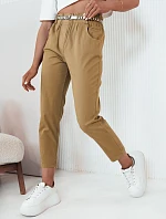 Dámske nohavice z ťavej látky ERLON FashionStreet UY2099