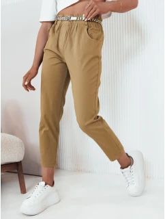 Dámske nohavice z ťavej látky ERLON FashionStreet UY2099