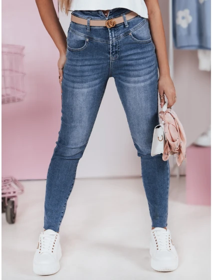 Dámske skinny džínsy BLUESTYL navy blue FashionStreet UY2368