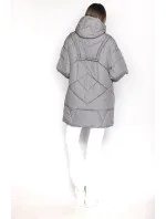 PUCHOWA KURTKA DAMSKA Z  SZARA model 21244221 - Ann Gissy