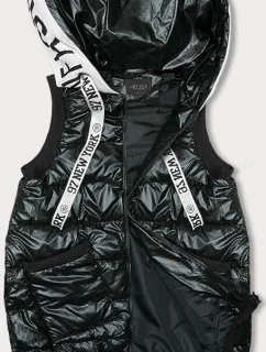 Dámská vesta v army barvě se stahovacími lemy model 18930965 - J.STYLE