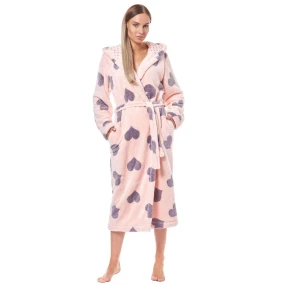 Dámský župan Kola long pink - L&L