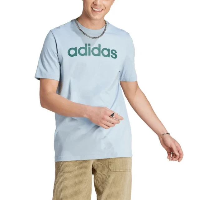 Tričko Essentials Single Jersey Linear s logem M model 19572370 - ADIDAS