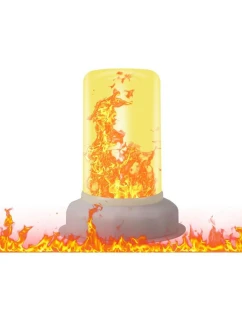 LED sviečka s efektom plameňa 7,5x9,5 cm