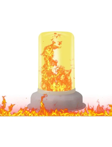 LED sviečka s efektom plameňa 7,5x9,5 cm