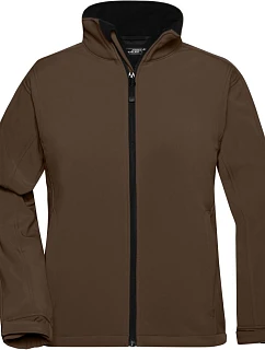 JN 137 Dámská 3vrstvá softshellová bunda model 22485688 brown - Daiber