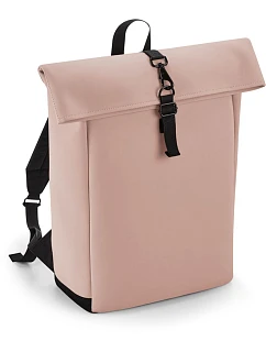 BagBase BG 335 Batoh Roll-Top z matného PU 52.0335 nude pink