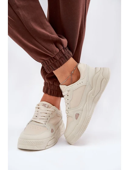 Dámské sneakersy Big Star model 21686479 Béžové - Big Star Shoes