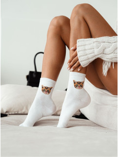 Ponožky s mačacou hlavou - Milena
