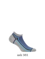 Pánske členkové ponožky Wola Sportive W91.1N3 Ag + vzor