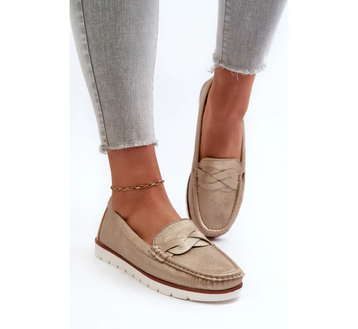 Dámské Mokasíny Z Zlaté model 21661247 - EVENTO Dámské Mokasíny Z Zlaté model 21661247 - EVENTO