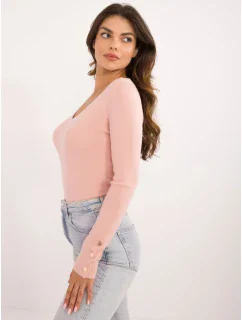 Sweter AT SW model 20493437 jasny różowy - FPrice