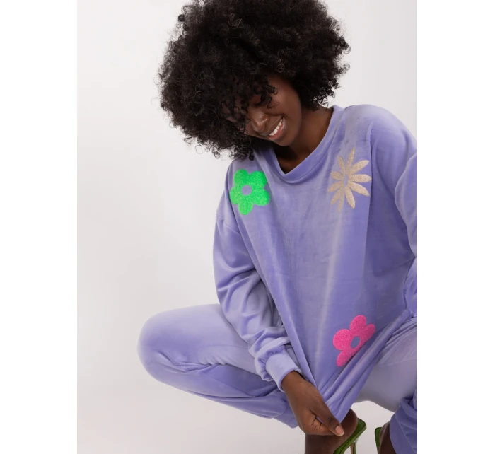 Súprava DHJ KMPL 8655.05 svetlo fialová