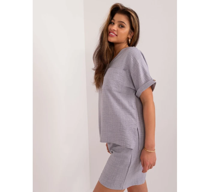 Komplet LK KMPL model 20190755 szary - FPrice Komplet LK KMPL model 20190755 szary - FPrice