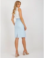 Spódnica LK SD model 18625164 jasny niebieski - FPrice