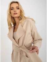 Dámsky kabát TW PL BE M125 light beige - FPrice