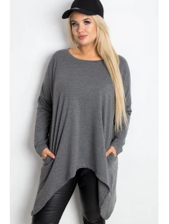 Tunika plus size model 223040 Relevantnosť