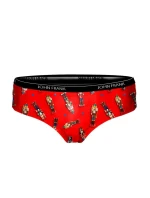 Dámské kalhotky John Frank WJFD-H60-CH-NUTCRACKER RED