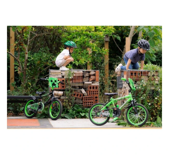 Huffy Bike Minecraft 16" zelený 21404W Huffy Bike Minecraft 16" zelený 21404W