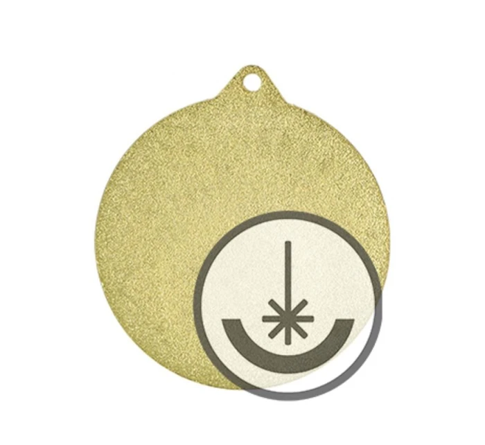 Laserom gravírovaná medaila - RMI