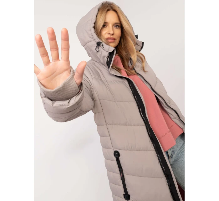 Kabát D51160XB44540A1 tmavo lila Kabát D51160XB44540A1 tmavo lila