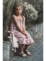 Detské sandále so zapínaním na suchý zips a pletenými remienkami Blue Dianttha Detské sandále so zapínaním na suchý zips a pletenými remienkami Blue Dianttha