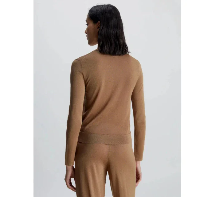 Dámský top model 19060374 HMS béžový - Calvin Klein Dámský top model 19060374 HMS béžový - Calvin Klein