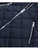 PIKOWANA KURTKA DAMSKA ZIMOWA GRANATOWA model 21242409 - LF WOMEN
