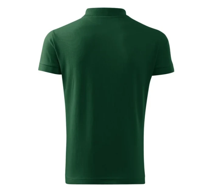 Tmavo zelené polo tričko Malfini Cotton Heavy M MLI-215D3 Tmavo zelené polo tričko Malfini Cotton Heavy M MLI-215D3