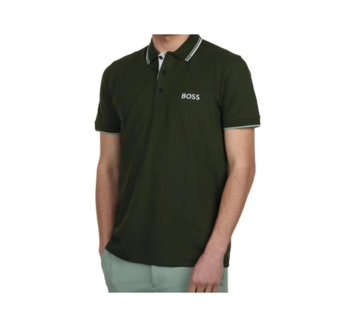 Polokošeľa Boss Paddy Pro Open Green M 50469102-355