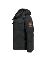 Geografické Nórsko Pánska bunda BAREDA DB BLACK MEN 096 BLACK (WY3882H/GN-NOIR)