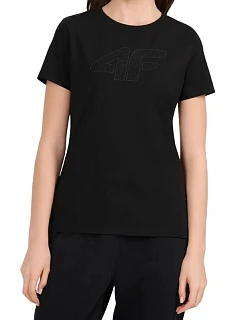 Dámske tričko 4F F3309 dark black 4FWMM00TTSHF3309 20S